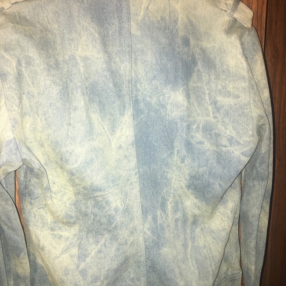 Vintage Denim Moto Jacket - Picture 9 of 9
